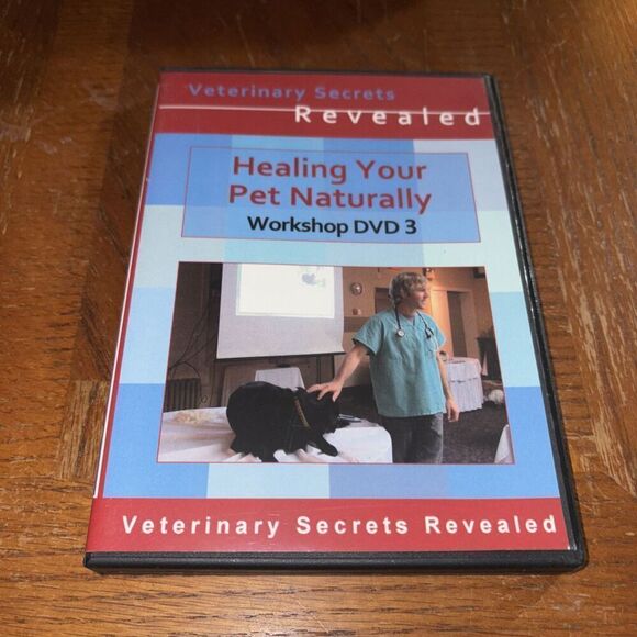 Healing Your Pet Naturally Workshop # 3 DVD Veterinary Secrets Revealed - Picture 1 of 2